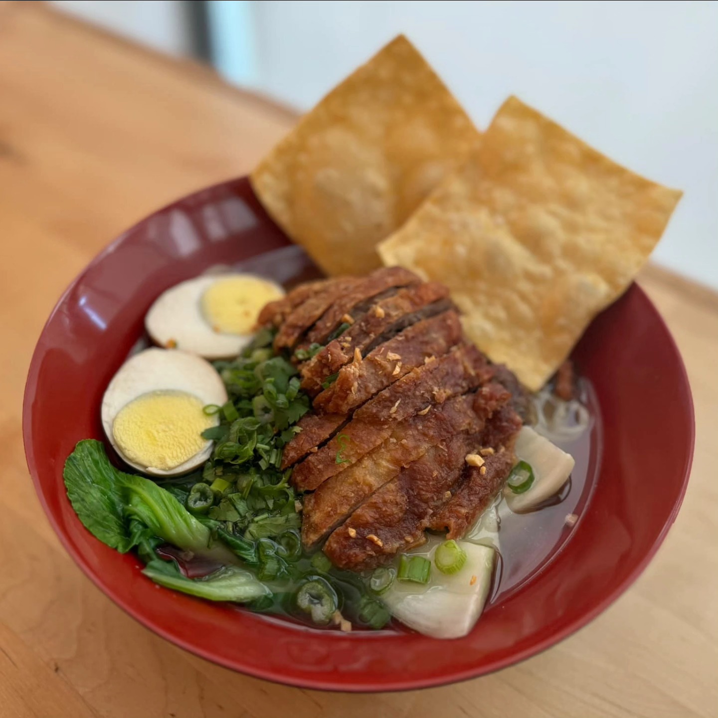 Ramen noodle soup - Pin Wok and Bowl St Pete